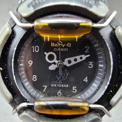 Casio Baby-G BG-20 Watch Women 42mm Black Dial Black Tone Round New Battery1