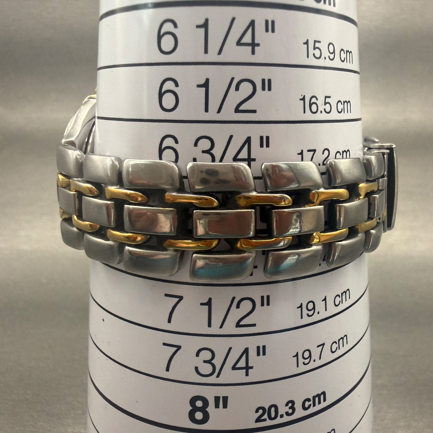 Seiko Dolce Watch Men 33mm Champagne Dial Two Tone Round 5E31-6010 New Battery9