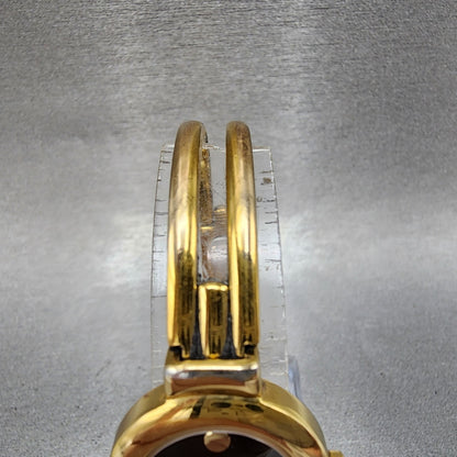 Movado Harmony Watch Women 23mm Black Dial Gold Tone 88.A1.809.A New Battery5