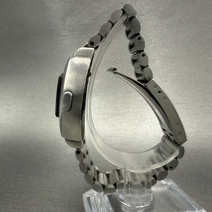 Pulsar P4 Tiffany & Co Watch Men 40mm RED LED Stainless Steel Vintage PARTS7