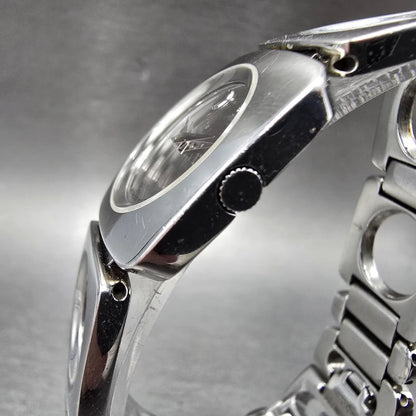 Movado Dolca Watch Women 24mm Silver Dial Silver Tone Square 84 A1 1310 New Batt2