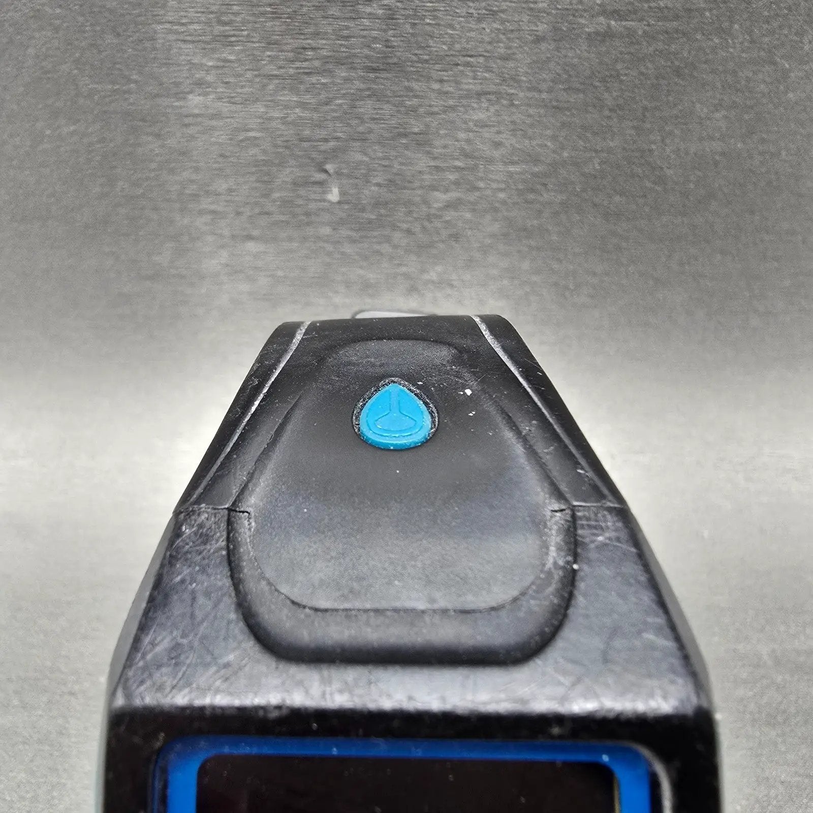 Nixon Lodown Watch Men 41mm Black Blue Digital Rectangle RUSTED!!! PARTS5