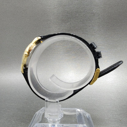 Movado Museum Watch Women 26mm Gold Dial Gold Tone Round 87 E4 9840 New Battery6