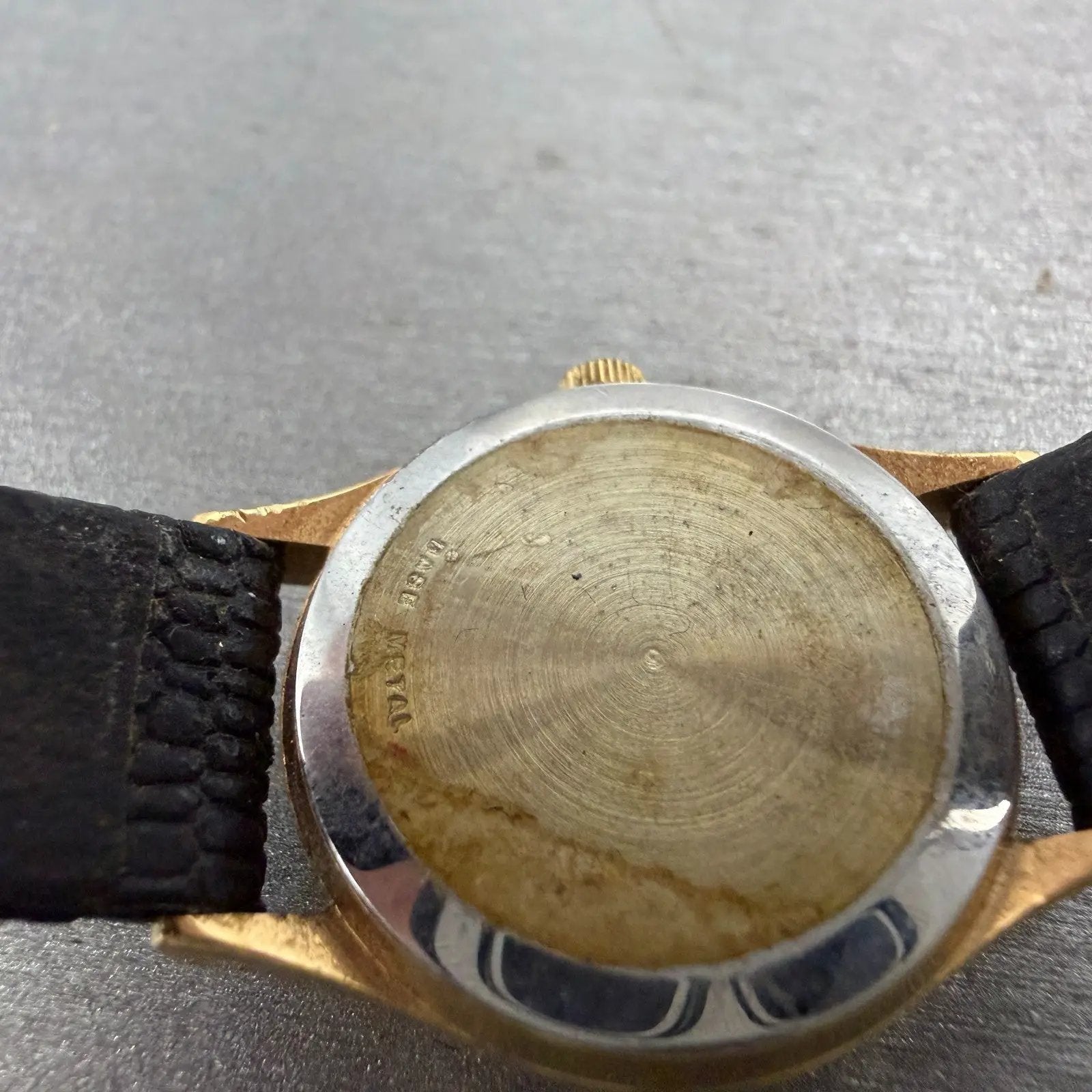 Wittnauer Pegasus Watch Women 24mm Gold Dial Gold Tone Round New Battery9