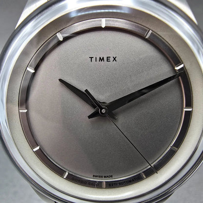 Timex Giorgio Galli S2Ti Automatic Watch Men 38mm Gray Dial Titanium Round1
