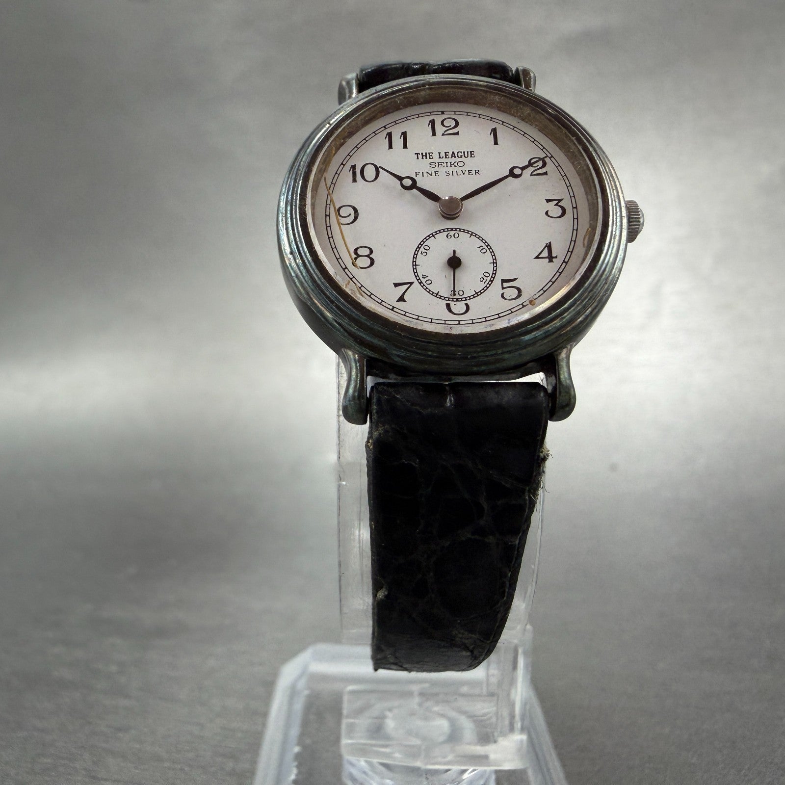 Seiko The League Watch Women 25mm White Dial Fine Silver 2G38-0A20 New Battery5
