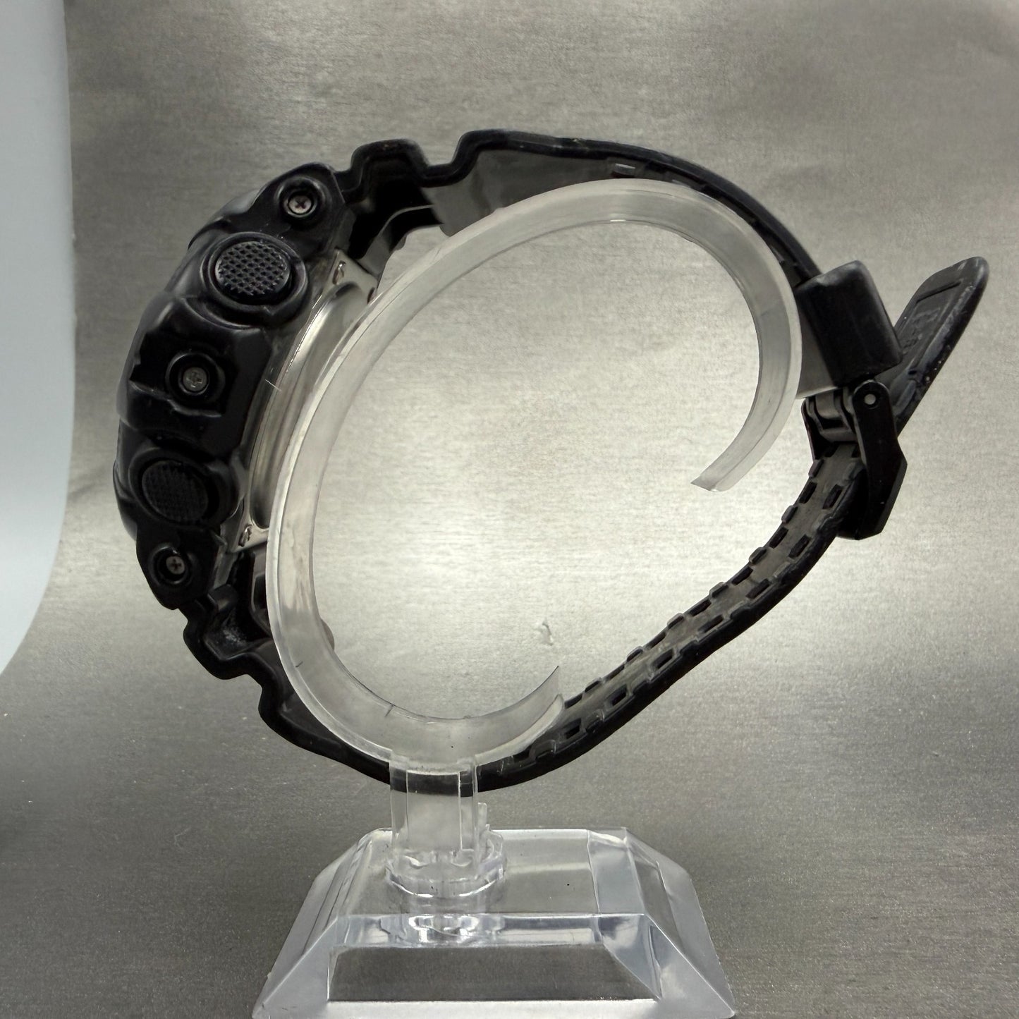 Casio G-Shock GA-700 Watch Men 53mm Analog Digital Black Alarm Chrono New Batt A6