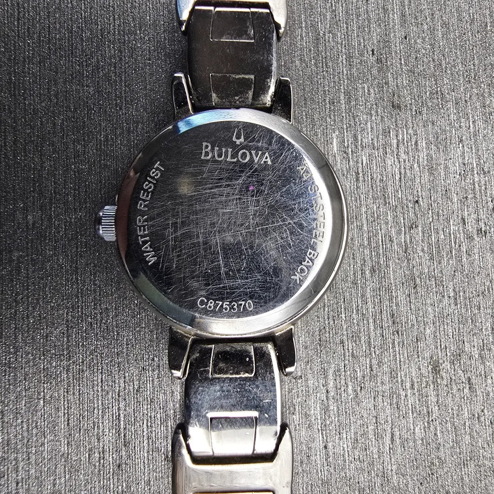 Bulova Watch Women 19mm MOP Dial Silver Tone Round 96L90 New Battery Bracelet10