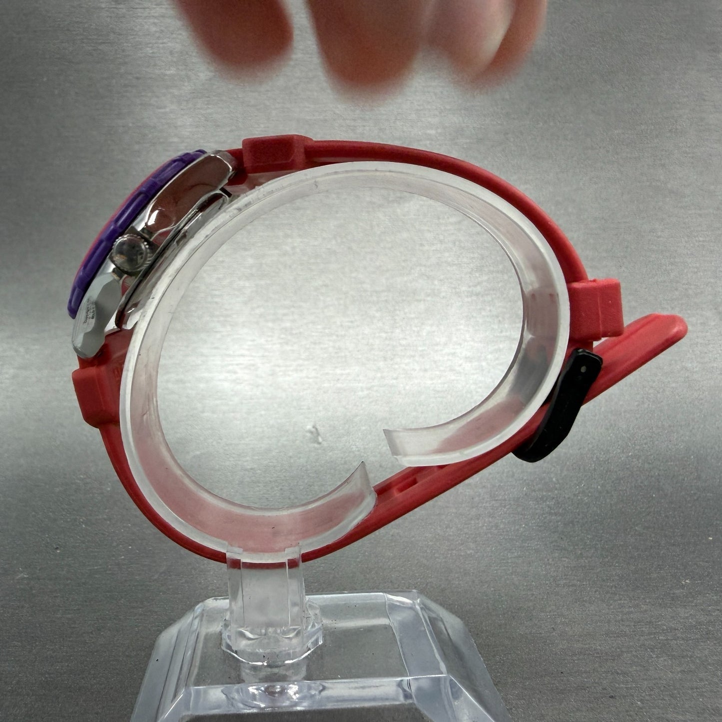 Seiko Alba Aqua Gear Watch Women 31mm Pink Dial Silver Tone V701-6360 NewBattery6