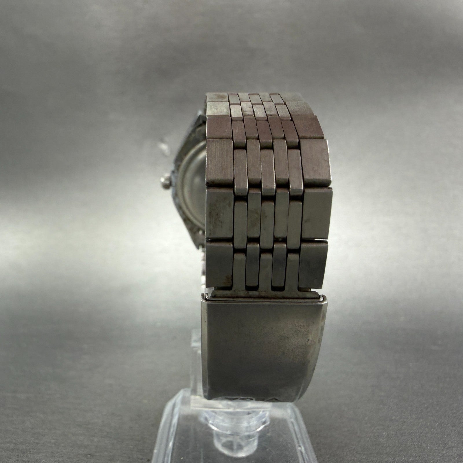 Citizen Vega Watch Men 34mm Silver Dial Silver Tone Daydate 1408-392001 PARTS8