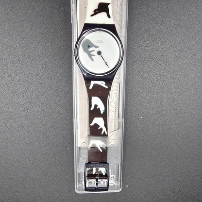 Swatch Artist Collection Set of 6 Watch Men 34mm ZS11 1996 New Battery NOS Fall5