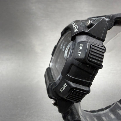 Casio W-735H Watch Men 45mm Digital Black Vibration Alarm Chrono New Battery PTY2