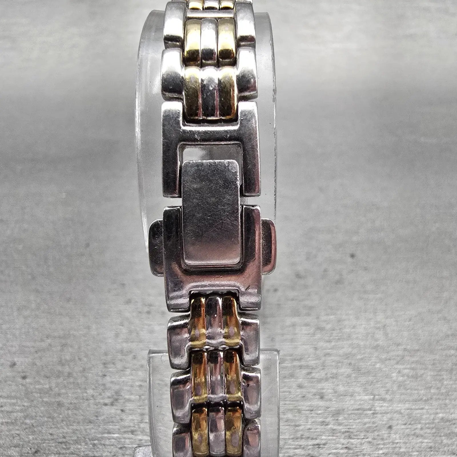 Citizen Eco-Drive Watch Women 17mm MOP Dial Silver Tone Gemmed B023-S039214 Runs7