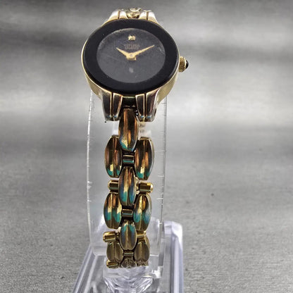 Citizen CQ Watch Women 20mm Black Dial Gold Tone Round 3220-S23306 New Battery5