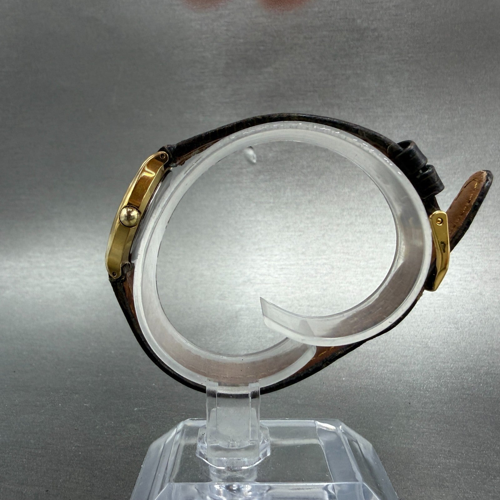 Rado LeSoir Watch Women 23mm Champagne Dial Gold Tone 204.3648.2 New Battery6