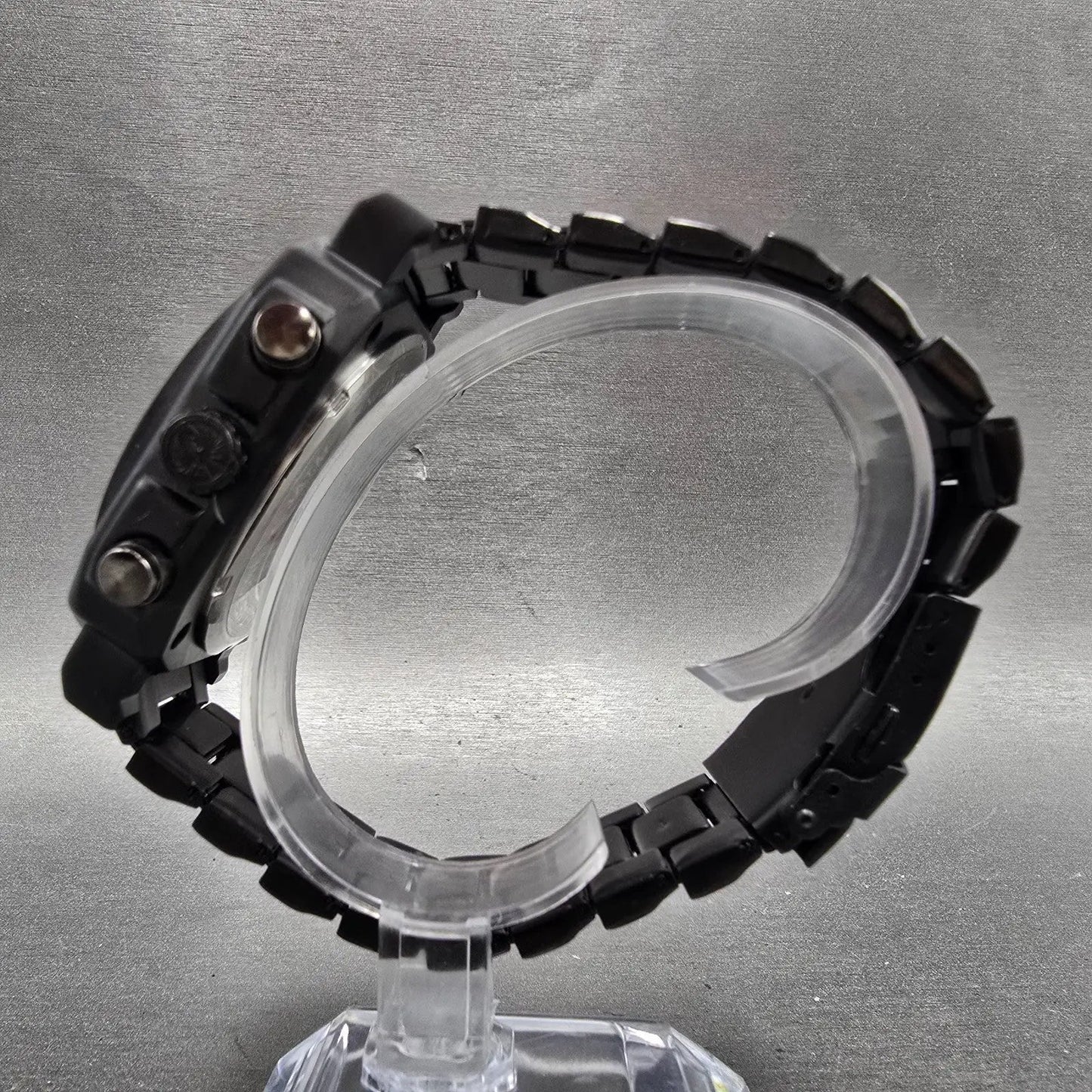 Infantry Eagle Watch Men 46mm Black Dial Black Alarm Chronograph Octagon New Bat6