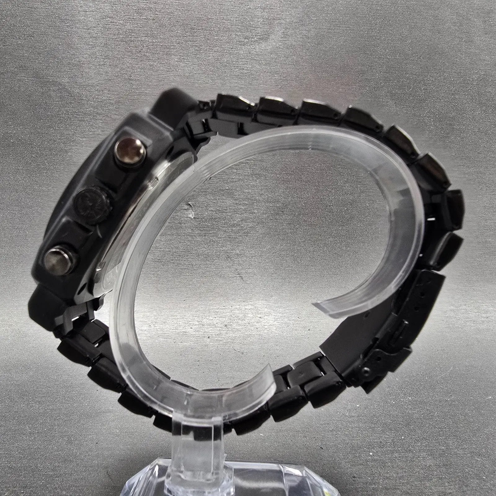 Infantry Eagle Watch Men 46mm Black Dial Black Alarm Chronograph Octagon New Bat6