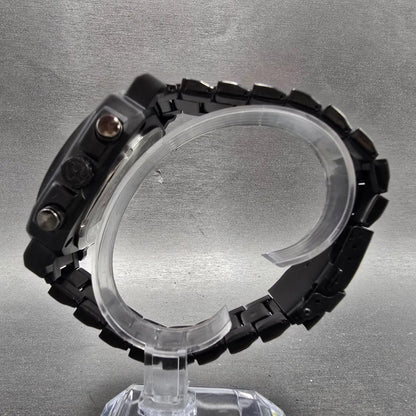 Infantry Eagle Watch Men 46mm Black Dial Black Alarm Chronograph Octagon New Bat6
