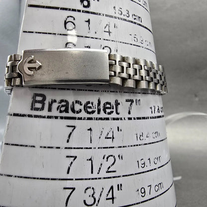 Rado Watch Women 21mm Green Dial Silver Tone Date Manual Wind 781/1 Runs VTG10