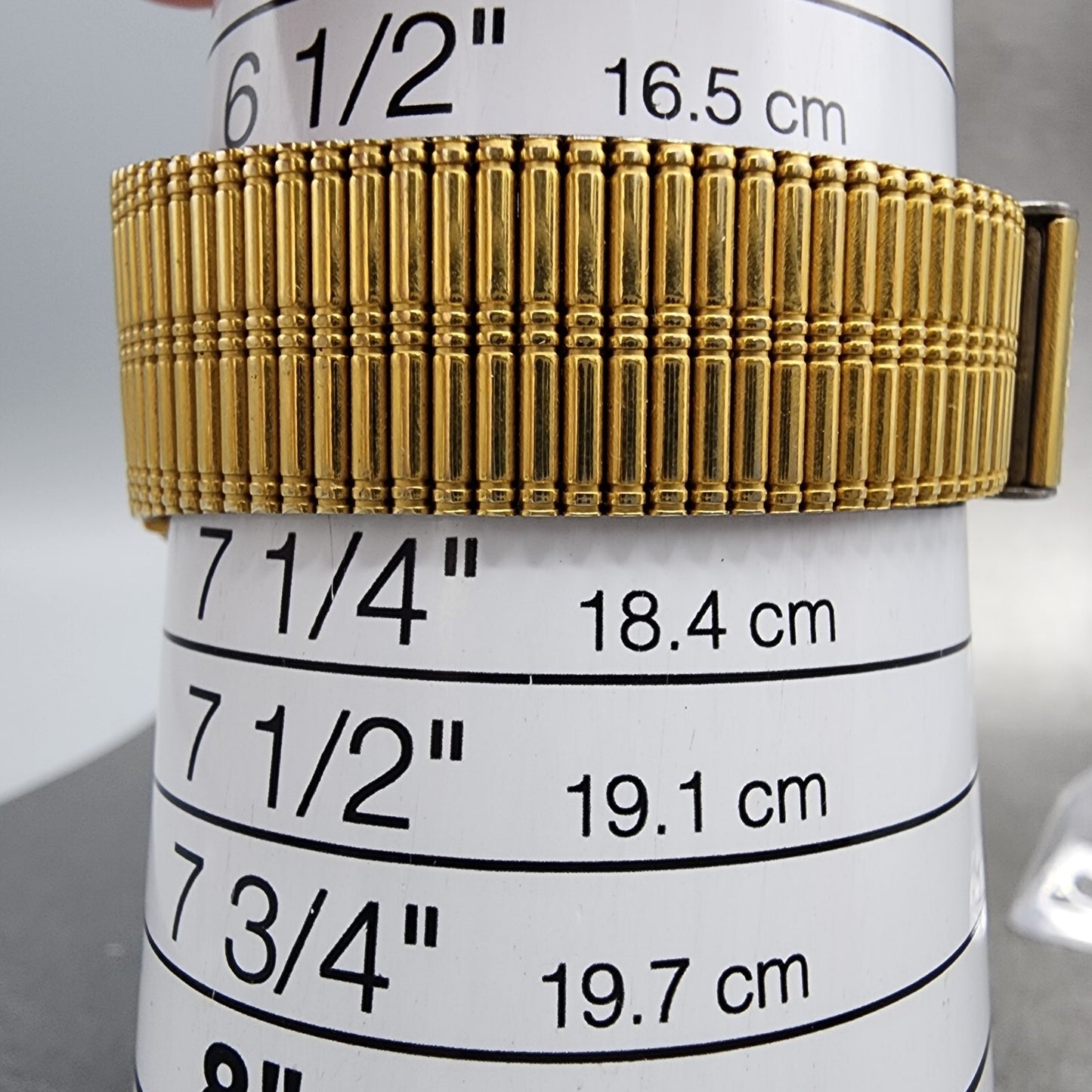 Orient Tank Watch Men 26mm Black Dial Gold Tone Rectangle New Battery VTG10