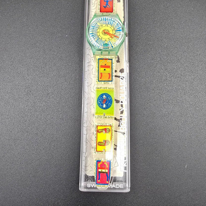 Swatch Artist Series 1996 Boxed Set of 6 Watches Men 34mm New Battery NOS Spring12