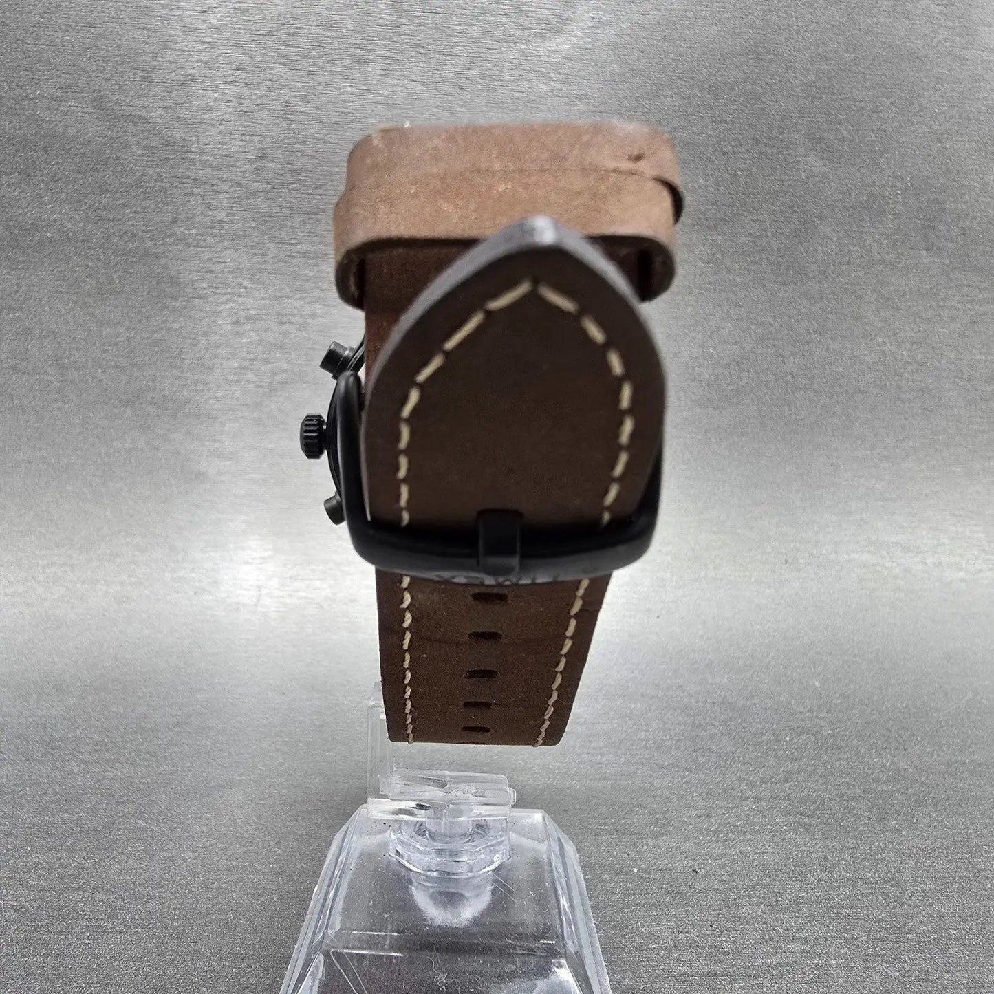 Timex Expedition Field Chronograph Watch Men 43mm Black Dial Black Tone New BatH7