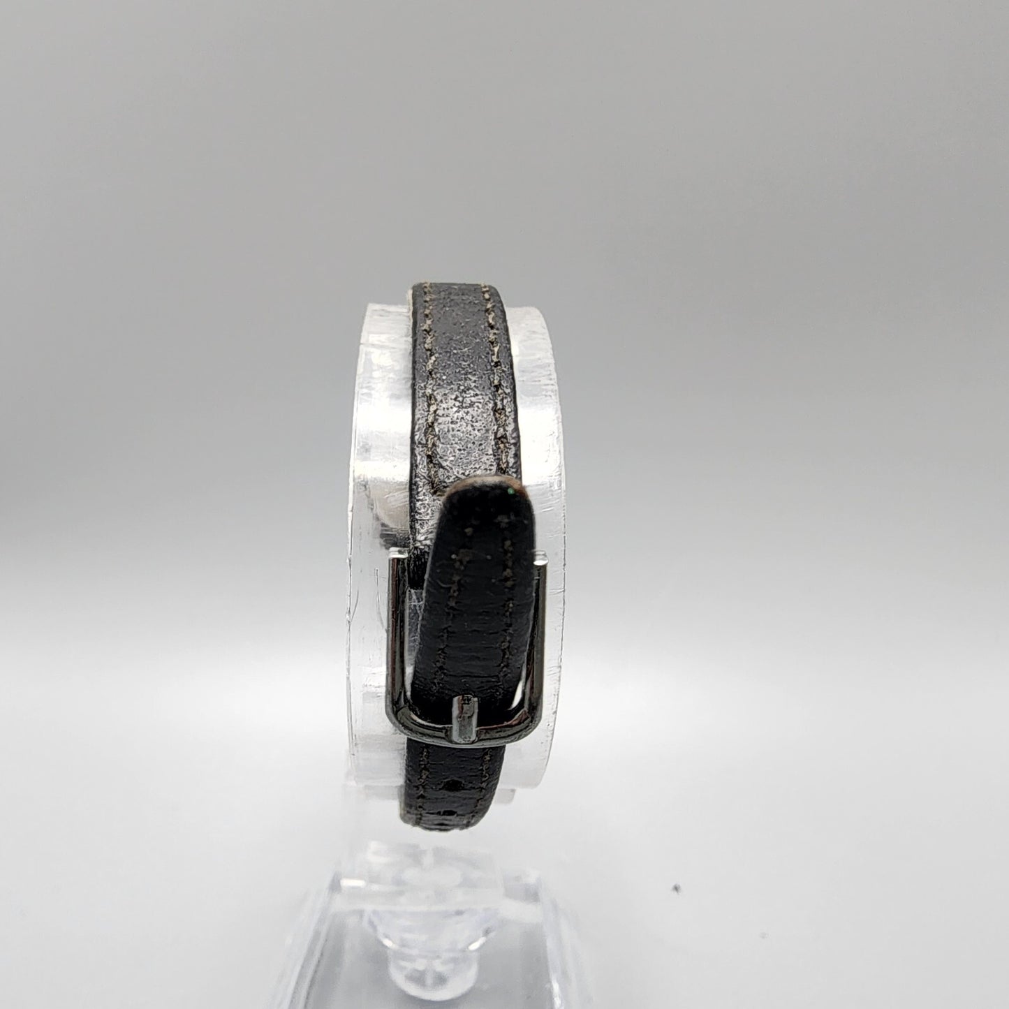 VTG Citizen CQ Watch Women 19mm Black Dial Black Tone 5930-K01060 New Battery