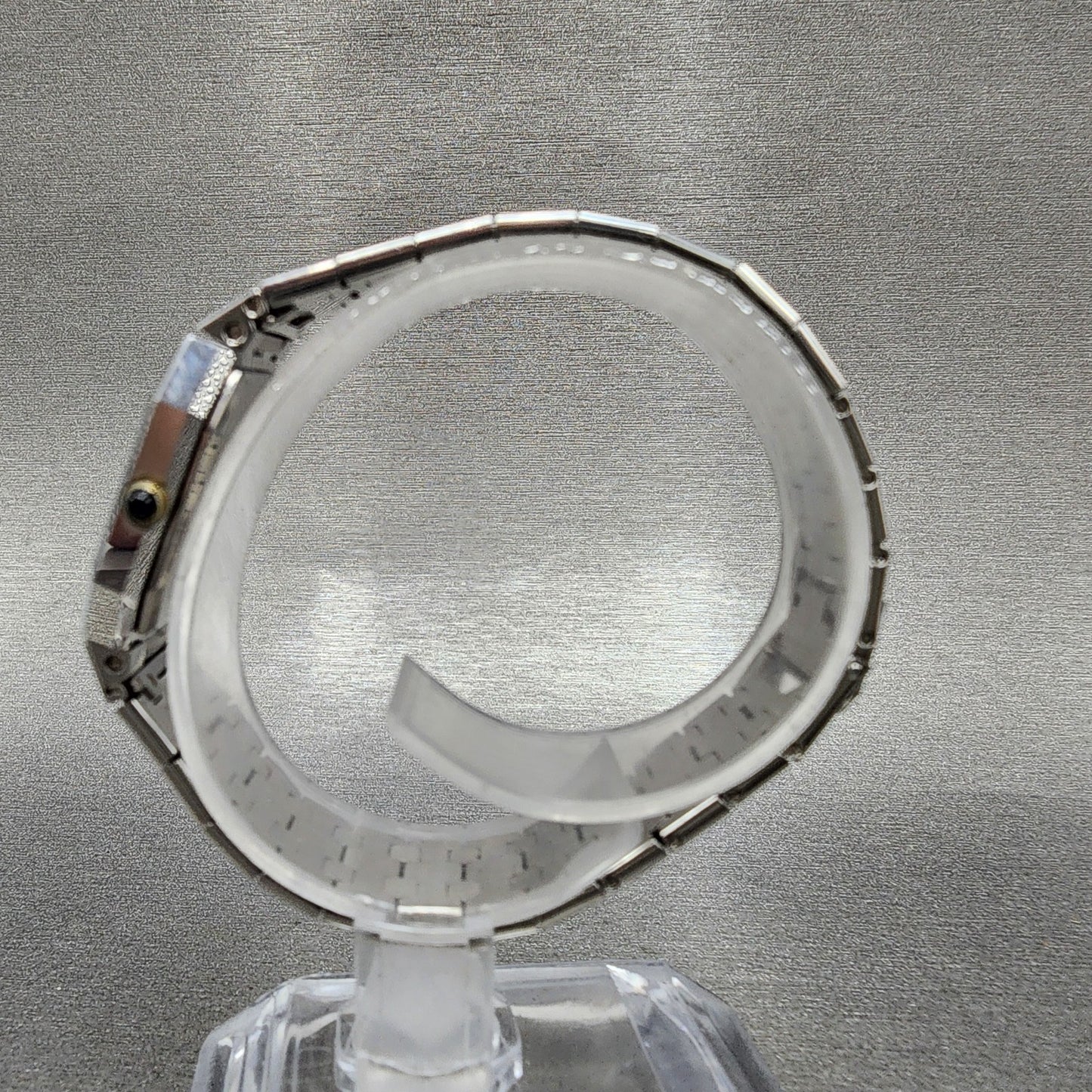 Citizen Exceed Tank Watch Women 22mm Silver Dial Steel Octagon New Battery6