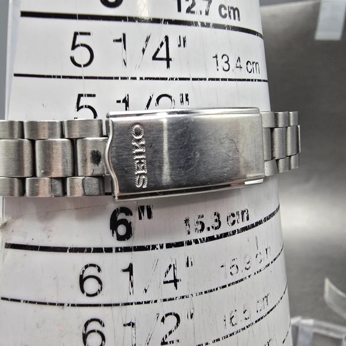 Seiko 5 Automatic Watch Women 24mm Silver Dial Silver Tone 4206-0500 New Battery10