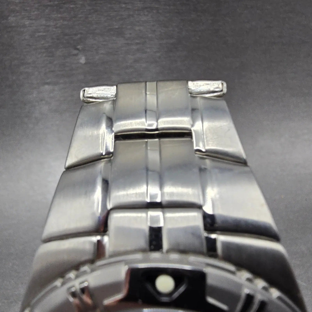 Callaway Dive Watch Men 41mm Silver Dial Silver Tone Date Round New Battery4