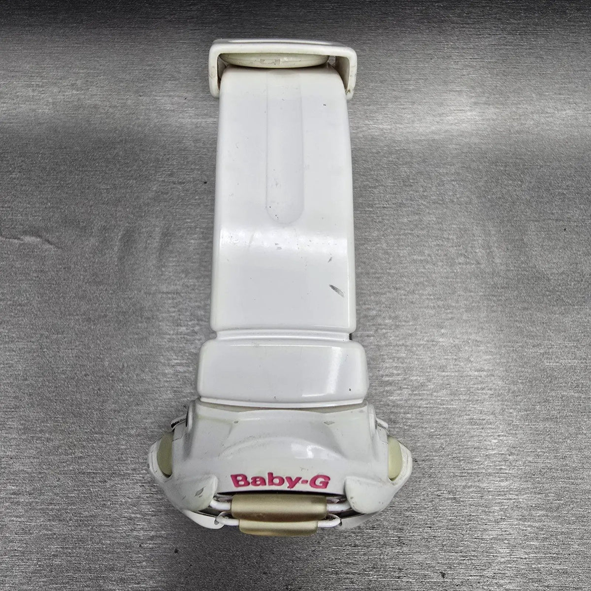 Casio Baby-G BG-169R Watch Women 43mm Pink Dial White Chrono Alarm New Battery P4