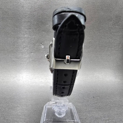 Invicta Lupah Watch 29mm Blue Dial Silver Tone Rectangle 0684 New Battery8