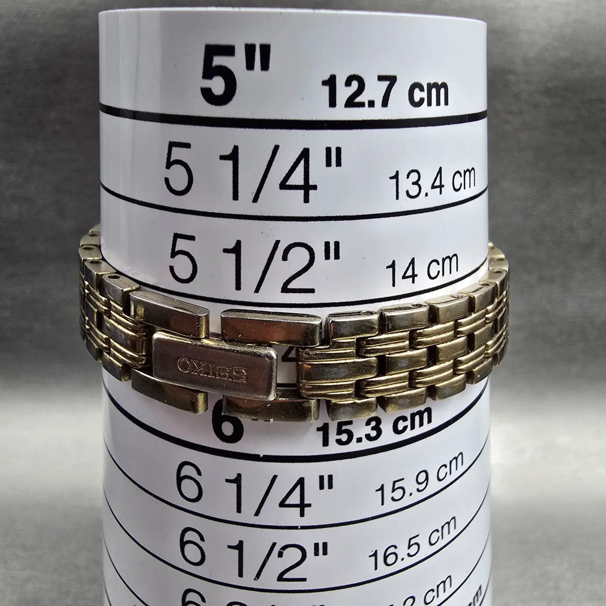 Seiko Watch Women 16mm Gold Dial Gold Tone Rectangle 1N01-0FH0 New Battery JP349