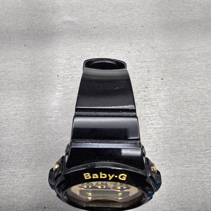 Casio Baby-G BG-6901 Watch Women 45mm Gold Dial Black Chrono Alarm New Battery5