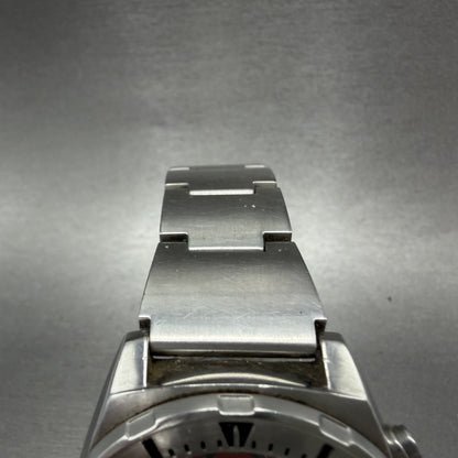 Orient Town & Country Chronograph Watch Men Red Dial Steel Date TD01-C0 PARTS5