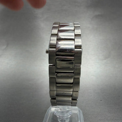 Bulova Watch Women 34mm Gray Dial Silver Tone Date Round 96M126 New Battery7