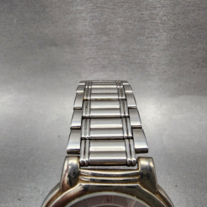 Seiko Alba Urban Watch Men 33mm Silver Dial Silver Tone V7011480 New Battery4