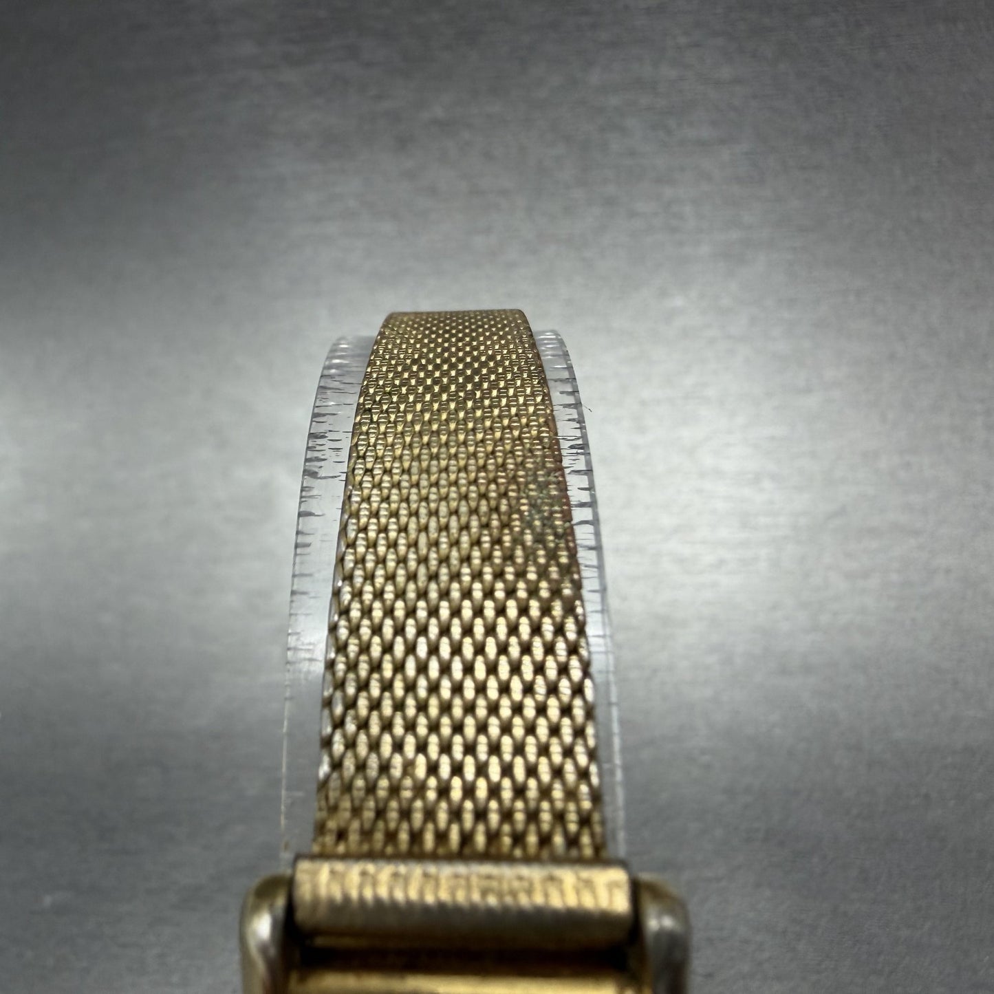Seiko Tank Watch Women 18mm Champagne Dial Gold Tone 1400-5030 New Battery4