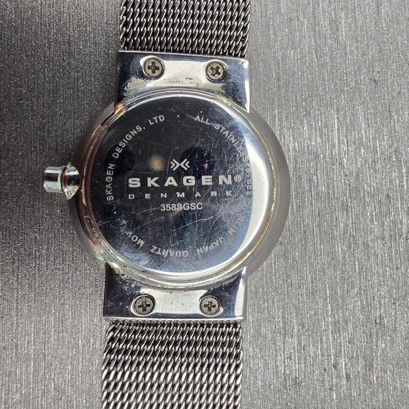Skagen Freja Watch Women 26mm White Dial Two Tone Round 358SGSC New Battery10
