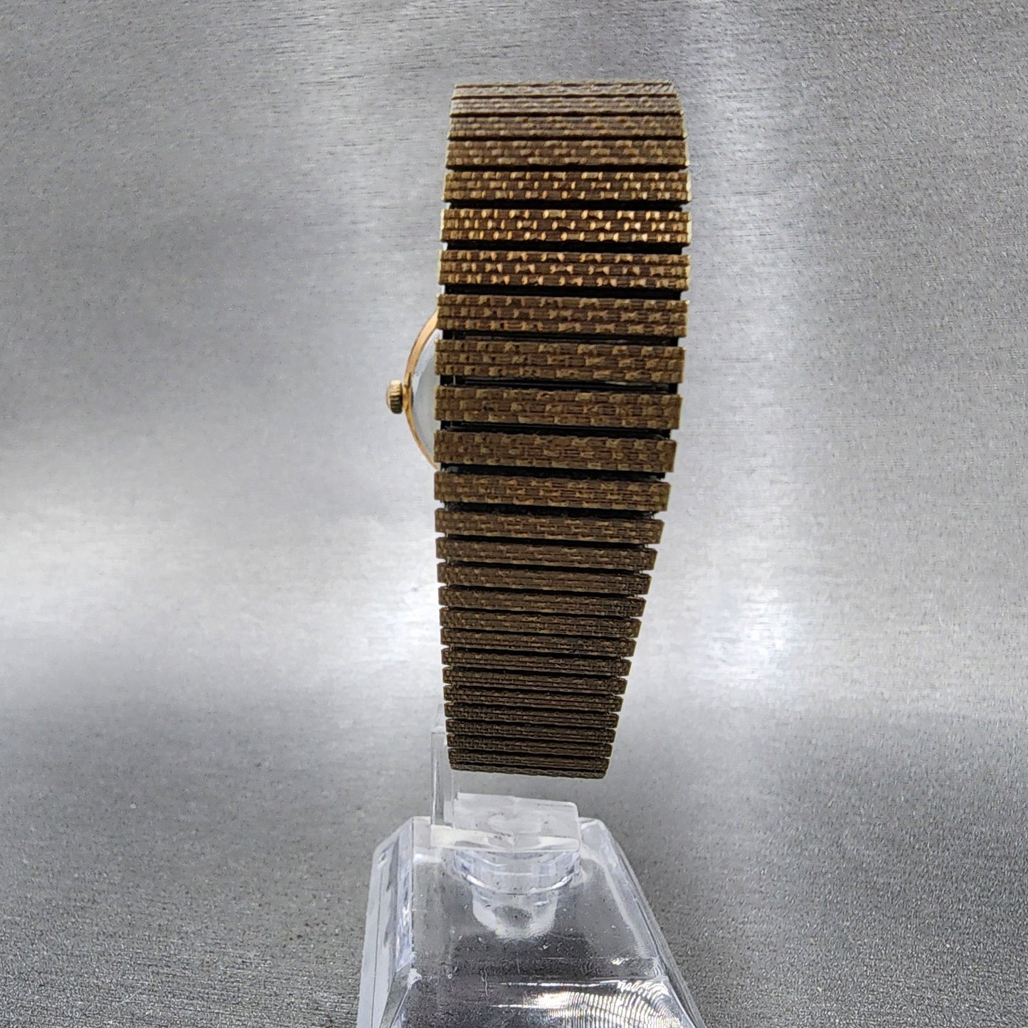 Seiko Champion Watch Men 35mm Silver Dial Gold Tone Manual 17J J14082 PARTS8