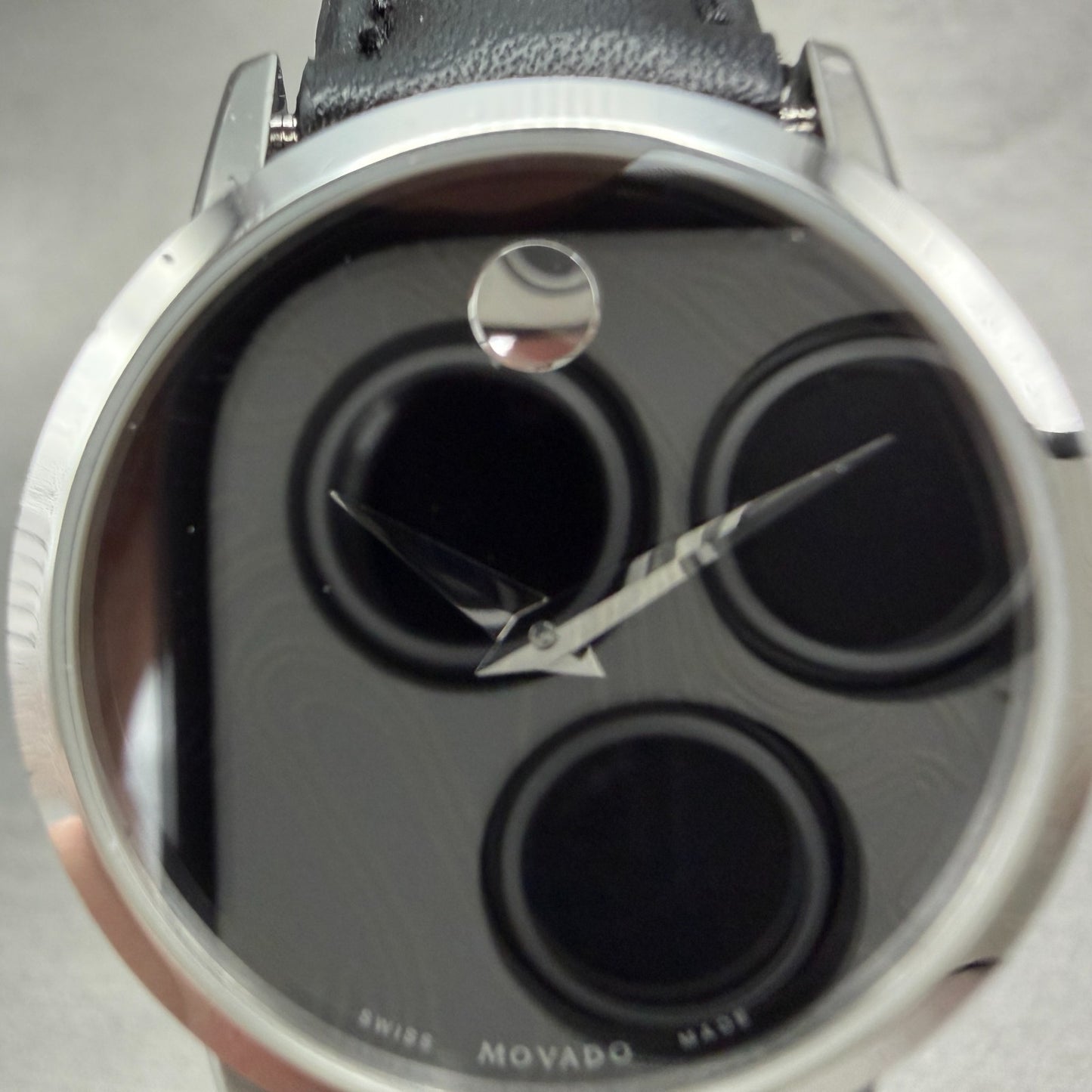 Movado Museum Classic Watch Women 28mm Black Dial Stainless steel Round 0607220A1