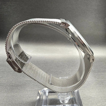 Skagen Ancher Watch Men 40mm White Dial Silver Tone Date Round SKW6052 New Batt8