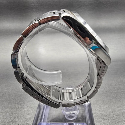 Citizen Watch Men 35mm Blue Dial Silver Tone Date Round 2610-S99400 New BatteryG8