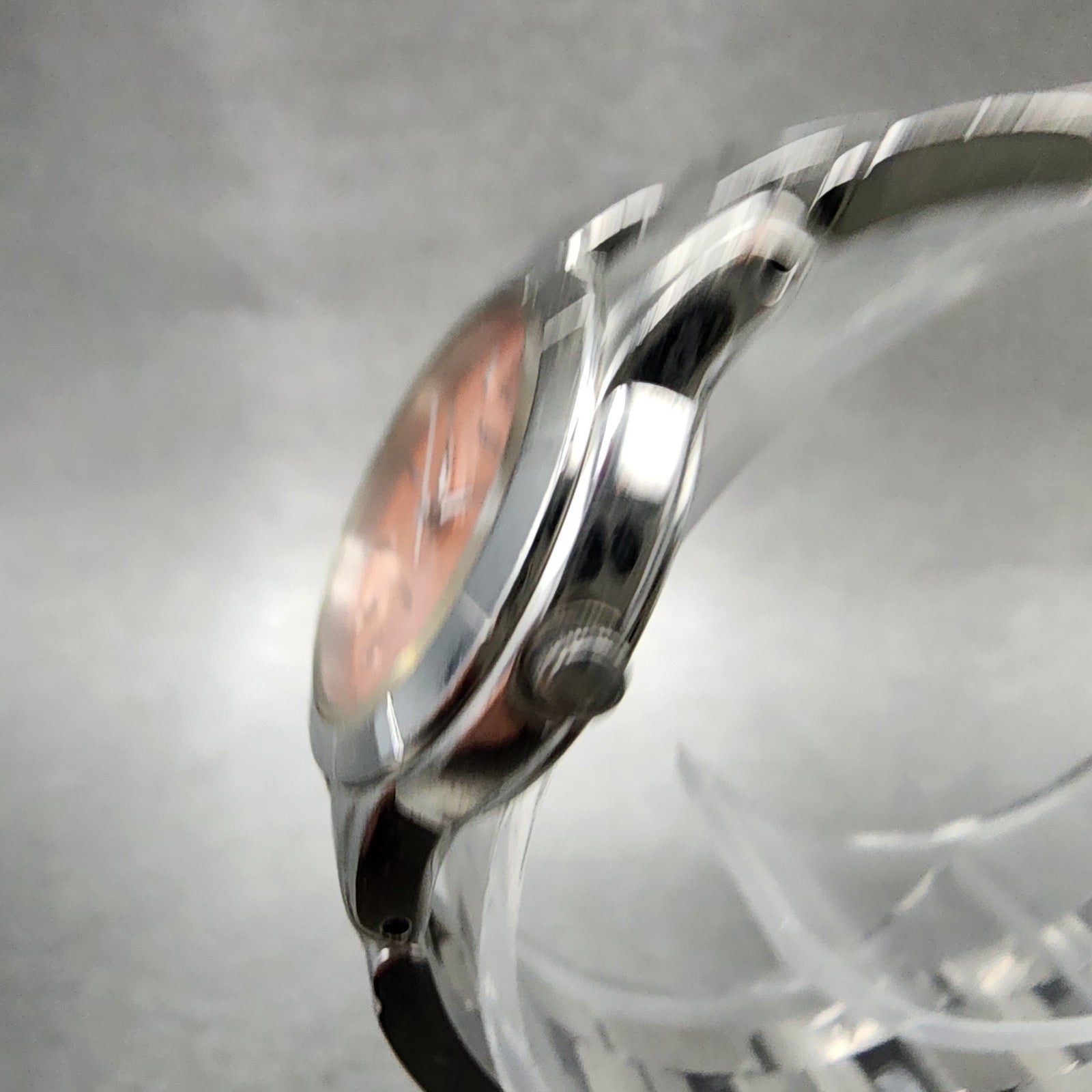 Citizen Wicca Watch Women 24mm Pink Dial Silver Tone 1032S004951 New Battery2