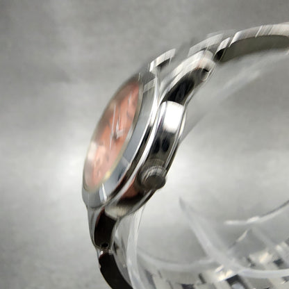 Citizen Wicca Watch Women 24mm Pink Dial Silver Tone 1032S004951 New Battery2