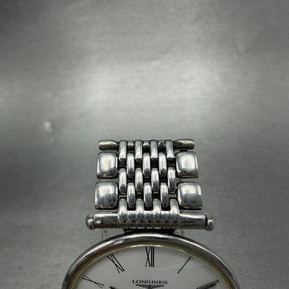 Longines La Grande Classique Watch Men 33m White Dial Steel Round L4.635.4 Works4