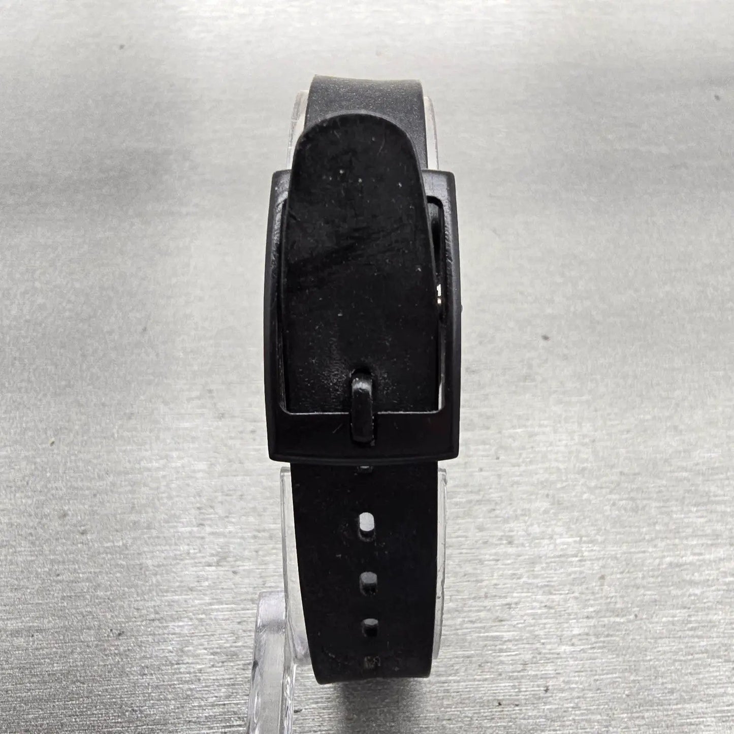 Swatch Lady Chelsea Watch Women 25mm Black Dial Black Tone Round LB112 New Batt7