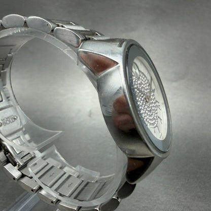 Movado Bold Watch Women 32mm Silver Dial Silver Tone Round 01.3.14.6125 New Batt3