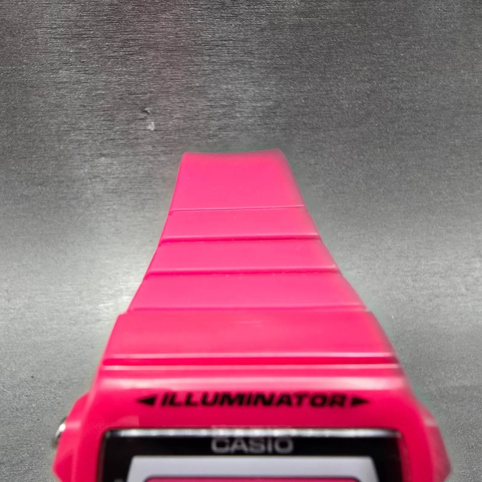 Casio W-215H Watch Men 40mm Pink Alarm Chronograph Daydate Rectangle New battery4