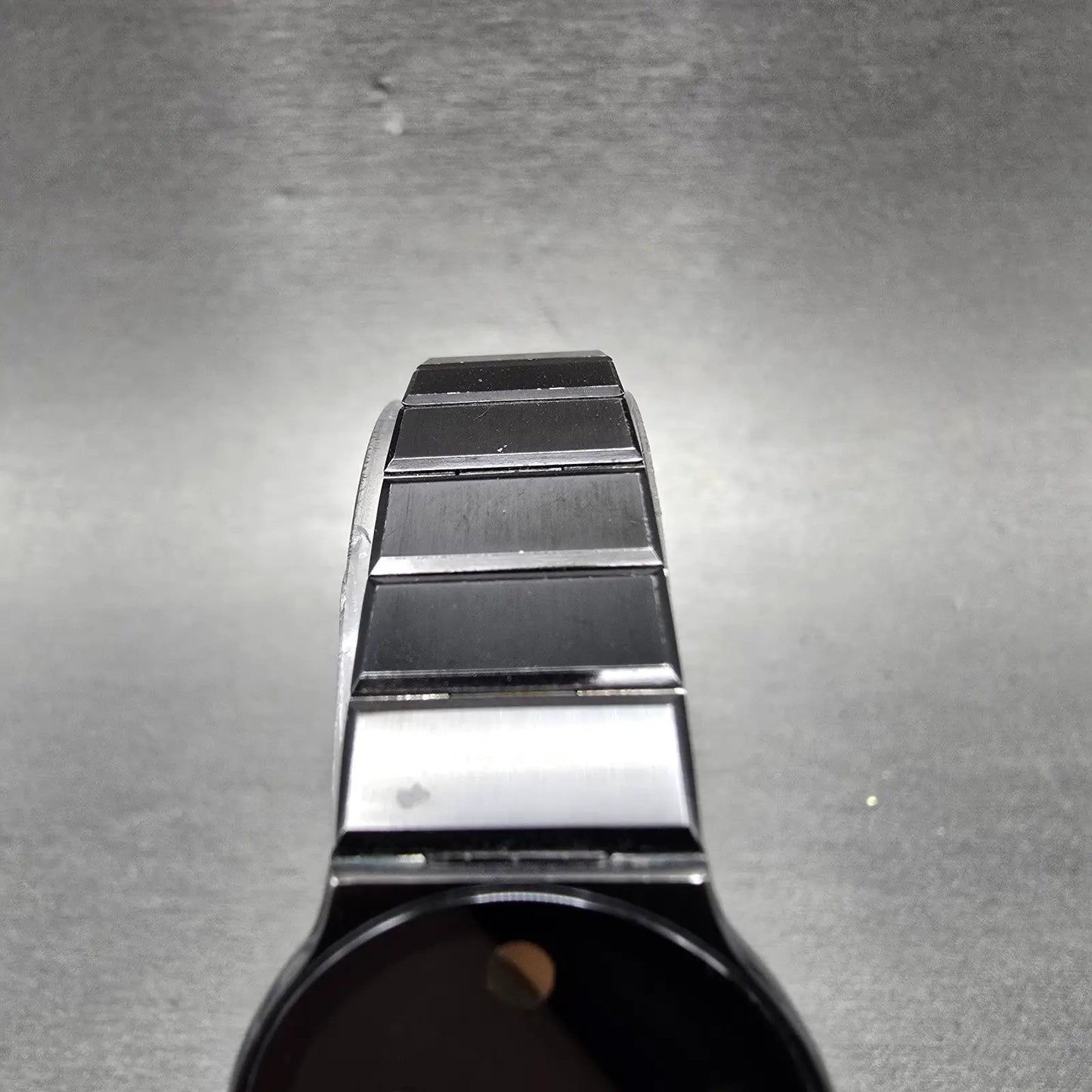 Movado Museum Watch Women 23mm Black Dial Black Tone Round 84.C6.881.2A New Batt4